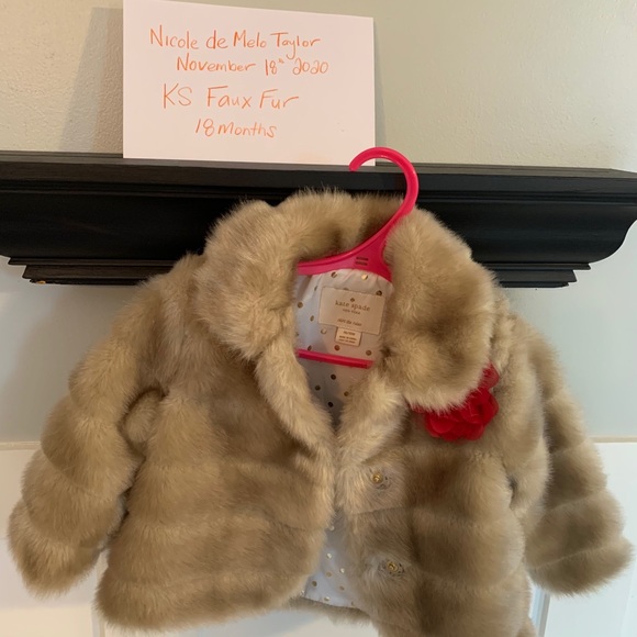 KS Faux Fur Coat - Picture 2 of 4